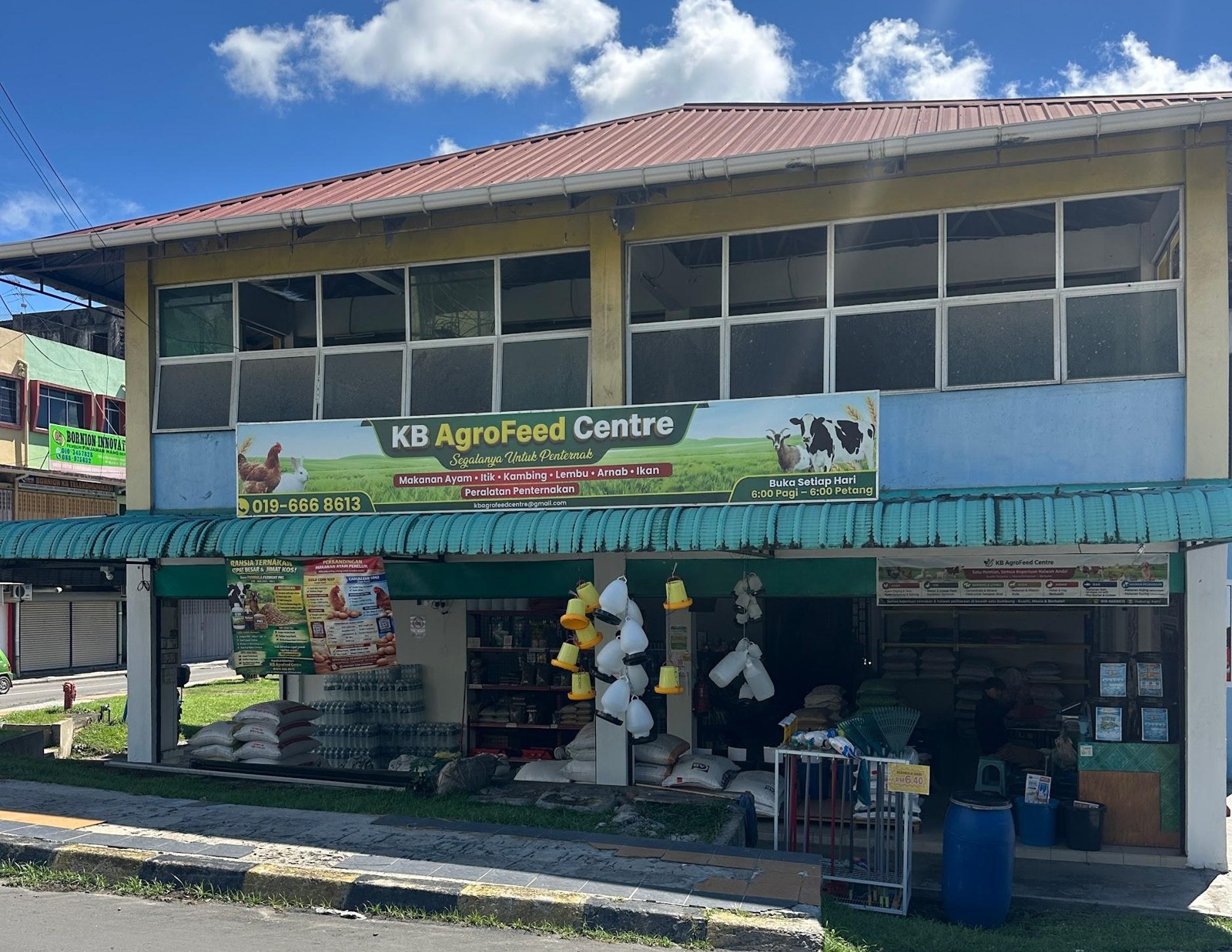 Premis KB AgroFeed Centre di Kota Belud, Sabah